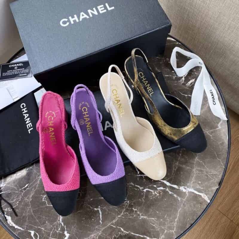 chanel香奈儿 2020ssC家~春季新款 顶级原单香奈儿跟鞋凉鞋