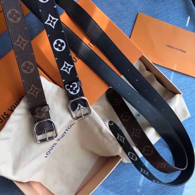 LV/路易威登 大衣/连衣裙提腰线精选款双重面料的针式腰带