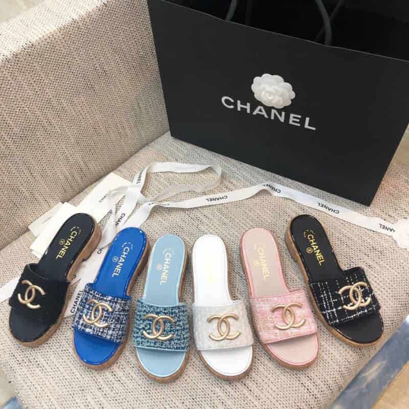 CHANEL香奈儿 高端品质 小香 春夏最新爆款山木底拖鞋
