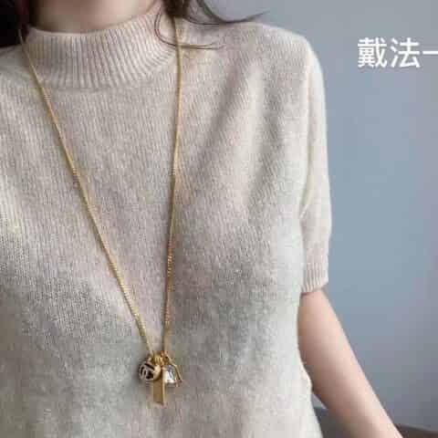 新款 CHANEL香奈儿项链毛衣链