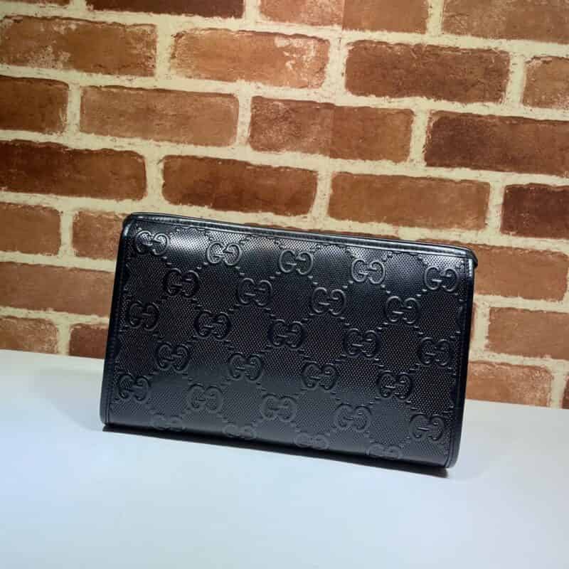 GUCCI古驰GG印花压纹化妆包625568