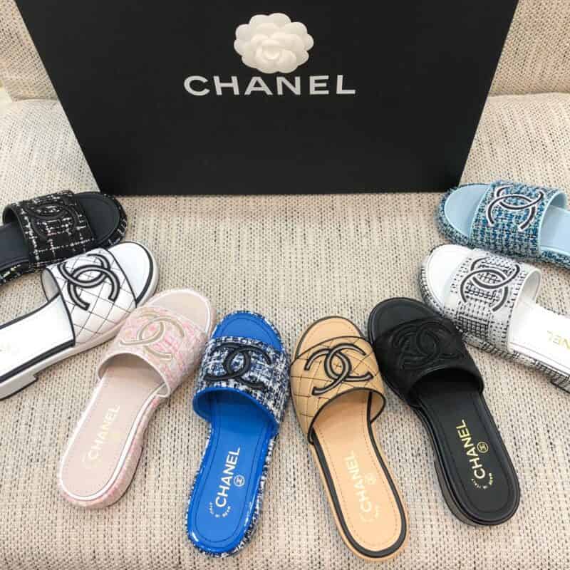 chanel香奈儿 小香高端品质春夏最新爆款山木底拖鞋
