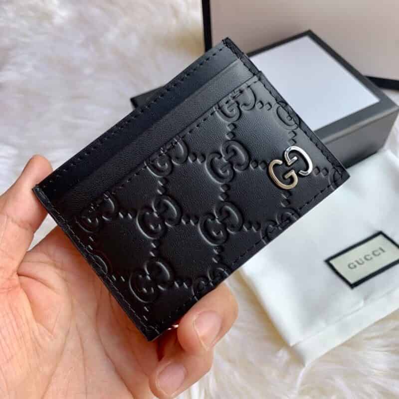 Gucci古驰 GG五金万能小卡包 473927