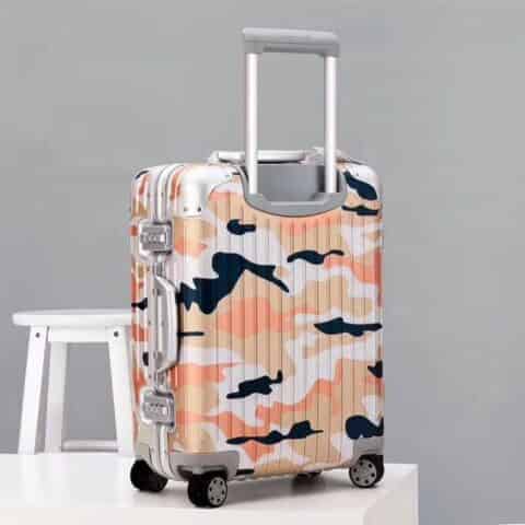 RIMOWA/日默瓦铝镁合金迷彩限量款旅行箱