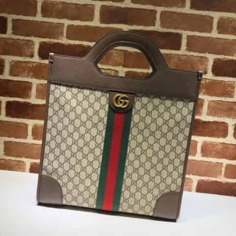 GUCCI古驰Ophidia系列中号GG手提托特包547941