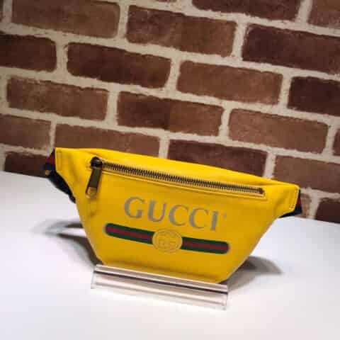 GUCCI古驰印花小号腰包527792