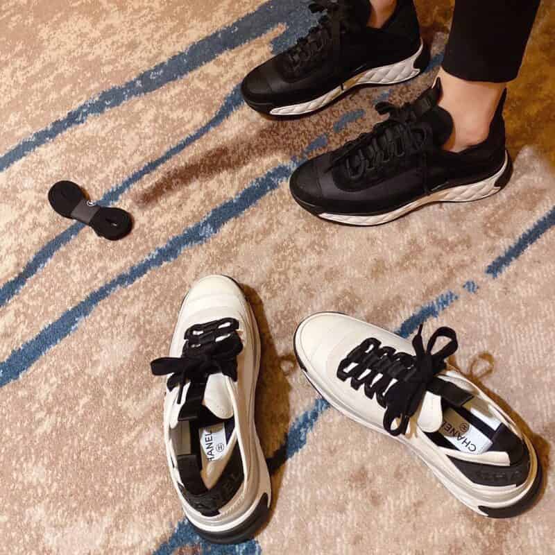 chanel香奈儿 2021全新增高厚底运动鞋系列女鞋