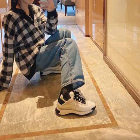 chanel香奈儿 2021全新增高厚底运动鞋系列女鞋