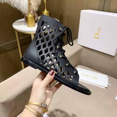 DIOR迪奥 原版定制五金扣升级版本高端货Di0r 短靴
