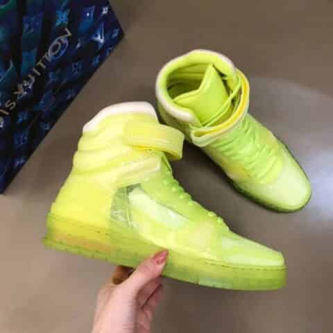 LV路易威登 L奢品 Trainer 高帮情侣款运动鞋