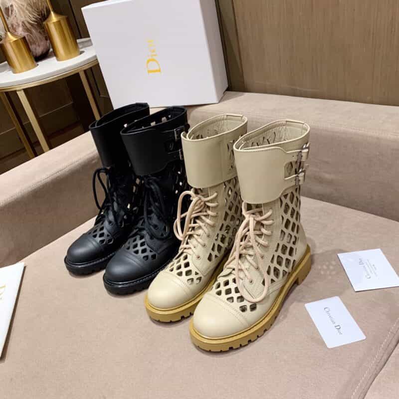 DIOR迪奥 原版定制五金扣升级版本高端货Di0r中筒靴