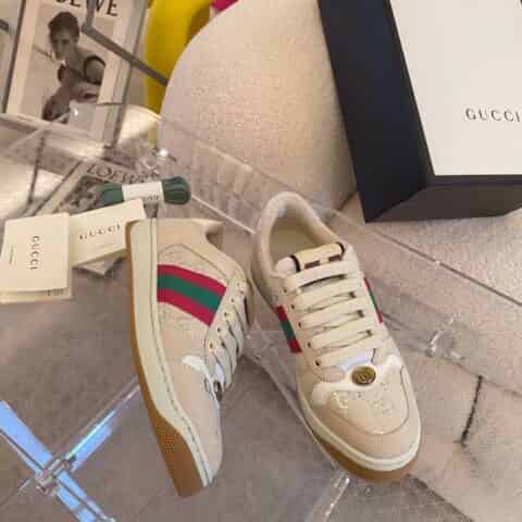 Gucci古驰 Gu~i情侣低帮运动鞋系列复古小脏鞋平板鞋