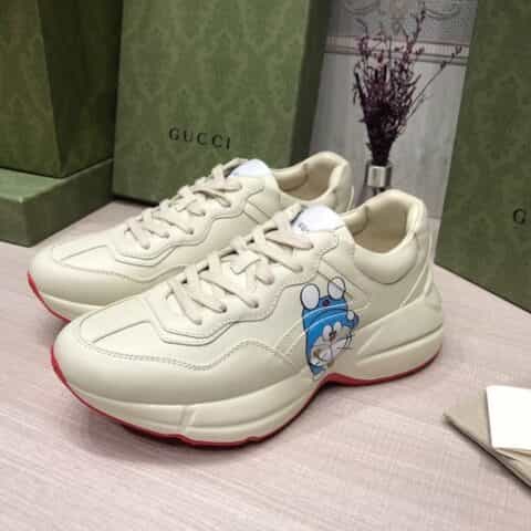 Gucci古驰/升级版神级复刻完美版代购品质 Rhyton运动系列老爹鞋