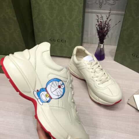 Gucci古驰/升级版神级复刻完美版代购品质 Rhyton运动系列老爹鞋