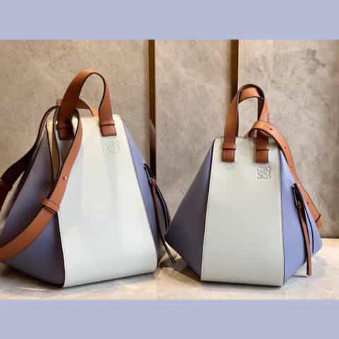 LOEWE罗意威 Hammock bag吊床包 0196大号薰衣紫