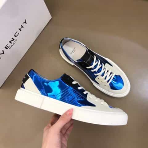 Givenchy 纪梵希 Gv~y新款Spectre炫彩蓝色PVC低帮情侣运动鞋