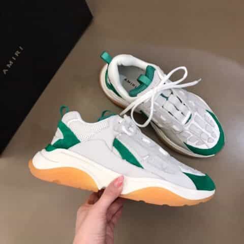 AMIRI 采用麂皮以及牛皮最新运动鞋骨骼鞋