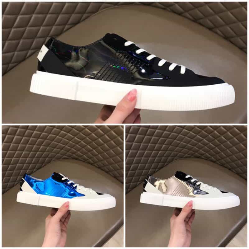 Givenchy 纪梵希 Gv~y新款Spectre炫彩蓝色PVC低帮情侣运动鞋