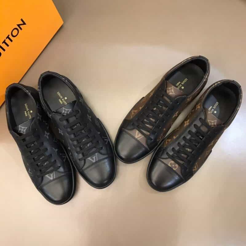LV/路易威登 头层牛皮内里奢品男士低帮休闲运动鞋