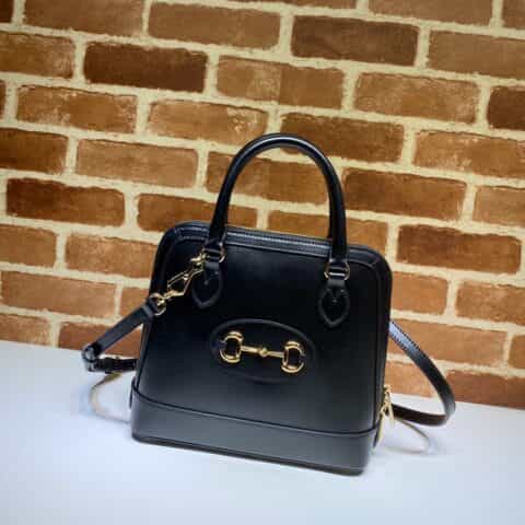 GUCCI古驰马衔扣1955系列小号手提包621220