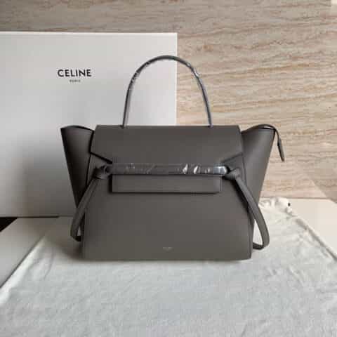 Celine思琳 Belt 水晶灰掌纹鲶鱼包 189103 189153 189003