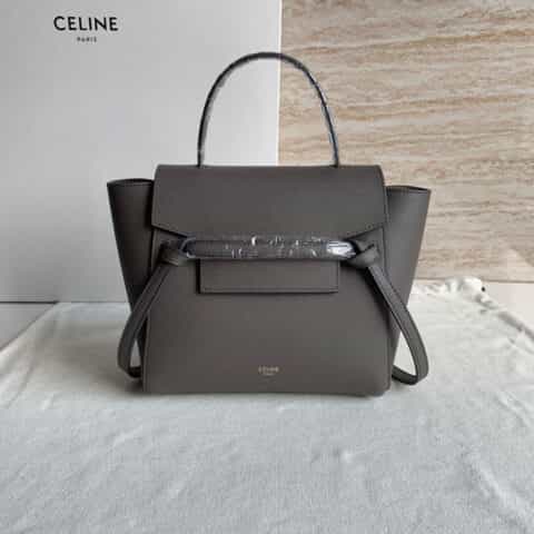 Celine思琳 Belt 水晶灰掌纹鲶鱼包 189103 189153 189003