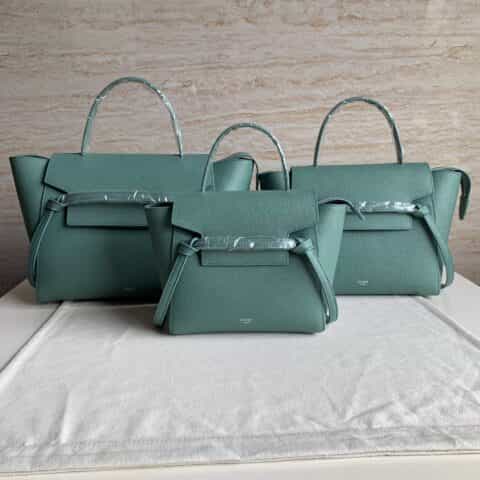Celine思琳 Belt 青瓷色掌纹鲶鱼包 189103 189153 189003