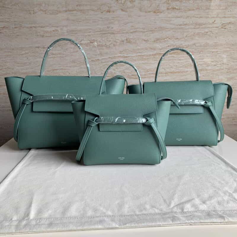 Celine思琳 Belt 青瓷色掌纹鲶鱼包 189103 189153 189003