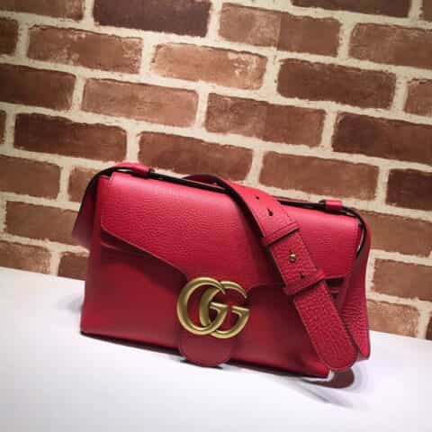 GUCCI古驰女士双G单肩斜挎包401173