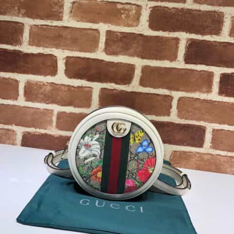 GUCCI古驰Ophidia系列GG花卉迷你背包598661