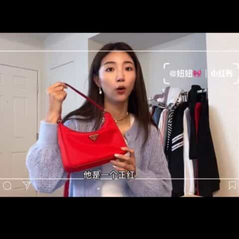 Prada Re-Edition 2005 Nylon Mini Bag尼龙腋下包 1NE204