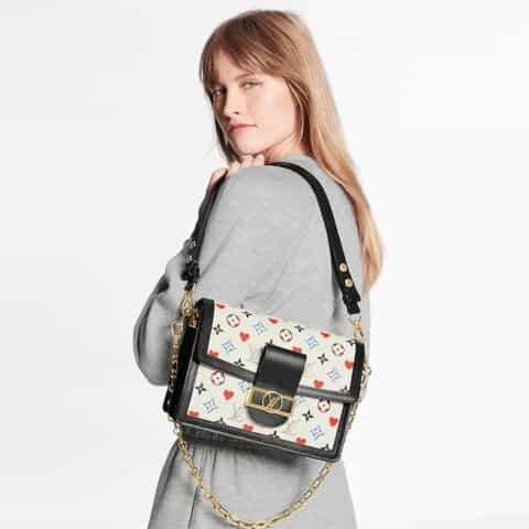 Louis Vuitton LV Game On Dauphine MM扑克牌达芙妮 M57463