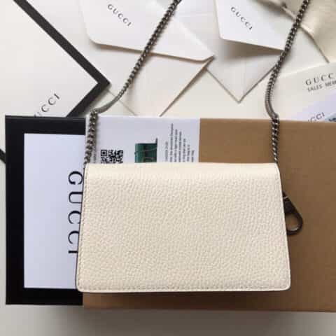 Gucci Dionysus leather super mini bag酒神包 476432