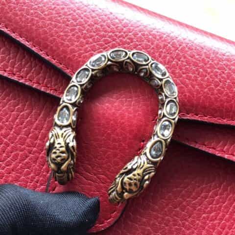 Gucci Dionysus leather super mini bag酒神包 476432