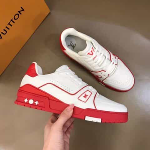 LV路易威登 2021春夏新配色,男士Trainer运动鞋