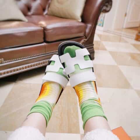 Hermes爱马仕 ???? H家 春夏新款二舅拖鞋