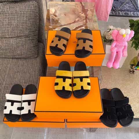 Hermes爱马仕 ???? H家 春夏新款二舅拖鞋