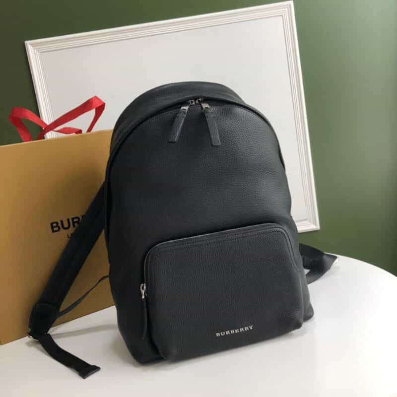 Burberry巴宝莉全牛皮双肩包