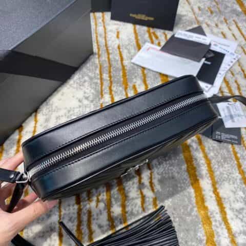 Saint laurent Ysl Lou Bag 相机包 520534黑色银扣