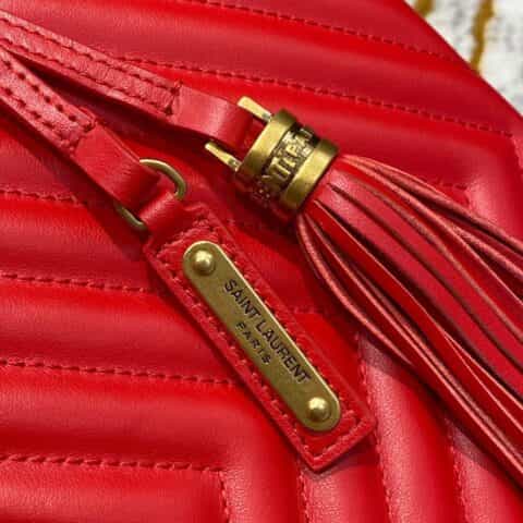 Saint laurent Ysl Lou Bag 相机包 520534红色金扣