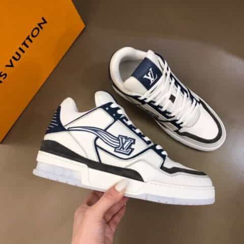 LV/路易威登 2020秋冬男士中帮Virgil Abloh 篮球鞋