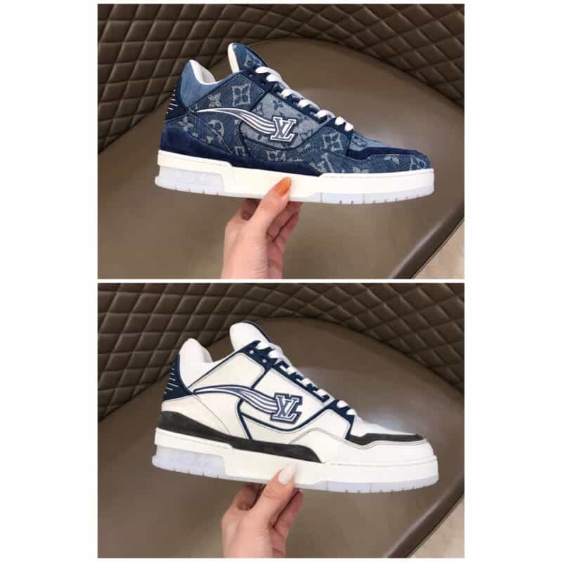LV/路易威登 2020秋冬男士中帮Virgil Abloh 篮球鞋