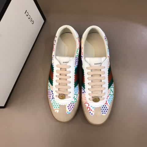 GUCCI古驰 2020早春系列魔幻跳跳糖系列Ace系列情侣运动鞋