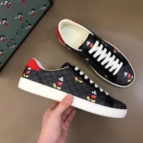 GUCCI古驰 2020早春系列Disney x Gucci Ace系列情侣GG运动鞋
