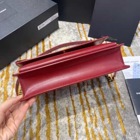 Saint laurent Ysl New medium sunset日落包 634723浅酒红色