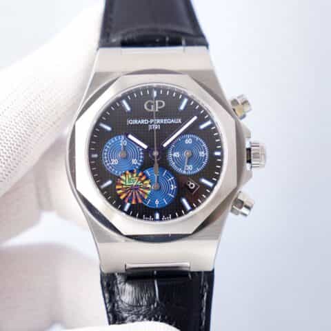 Girard-Perregaux 芝柏 Laureato Chronograph 桂冠系列42毫米计时腕表