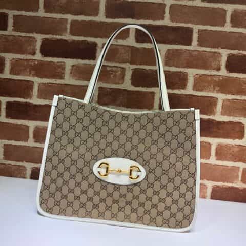 GUCCI古驰马衔扣手提单肩包623694
