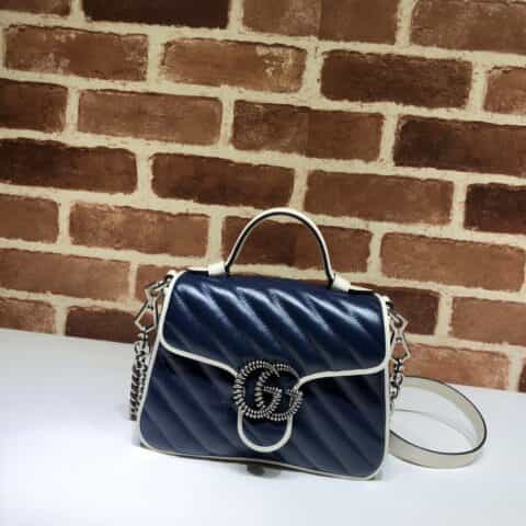 GUCCI古驰GG Marmont系列迷你手提包583571