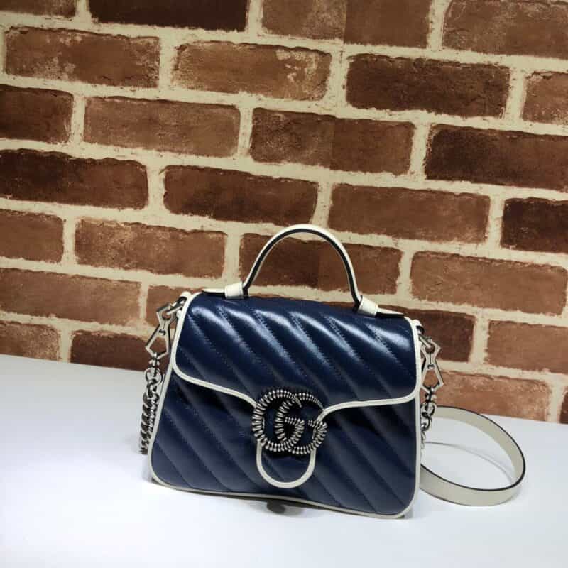 GUCCI古驰GG Marmont系列迷你手提包583571