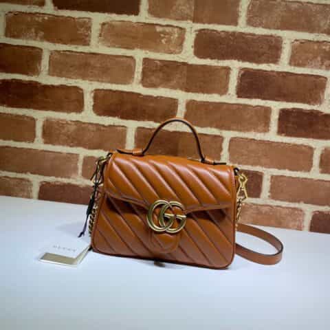 GUCCI古驰GG Marmont系列迷你手提包583571